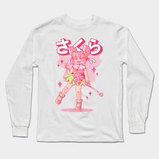 SAKURA MAHOU SHOUJO Long Sleeve T-Shirt